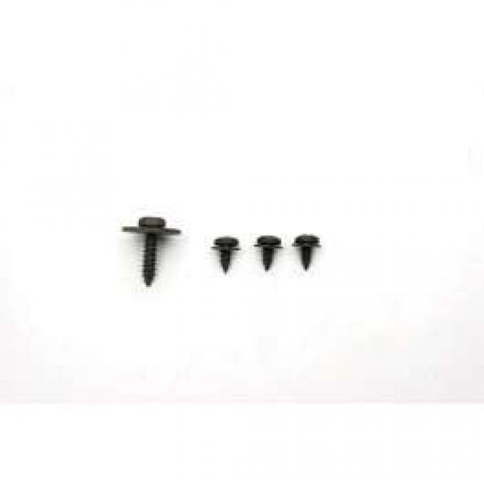 El Camino Heater Related Fasteners Defrost Ducts, 1970