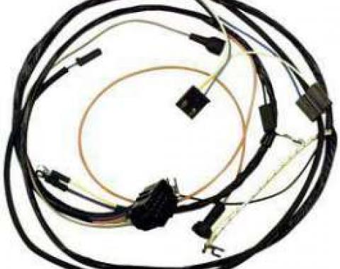 El Camino Engine Harness, V8, With Gauges, 1981