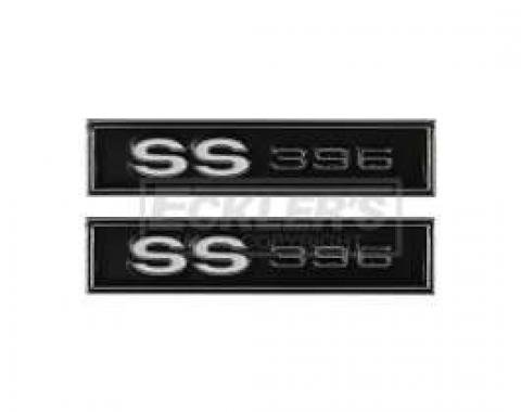 El Camino Door Panel Emblem, SS 396, 1969