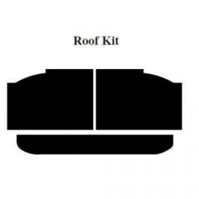 El Camino Acoustic Insulation Kits Roof Kit, 1959-1960