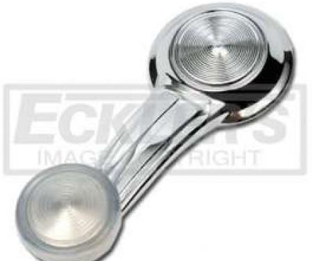 El Camino Window Handle Crank, With Clear Knob, 1968-1987