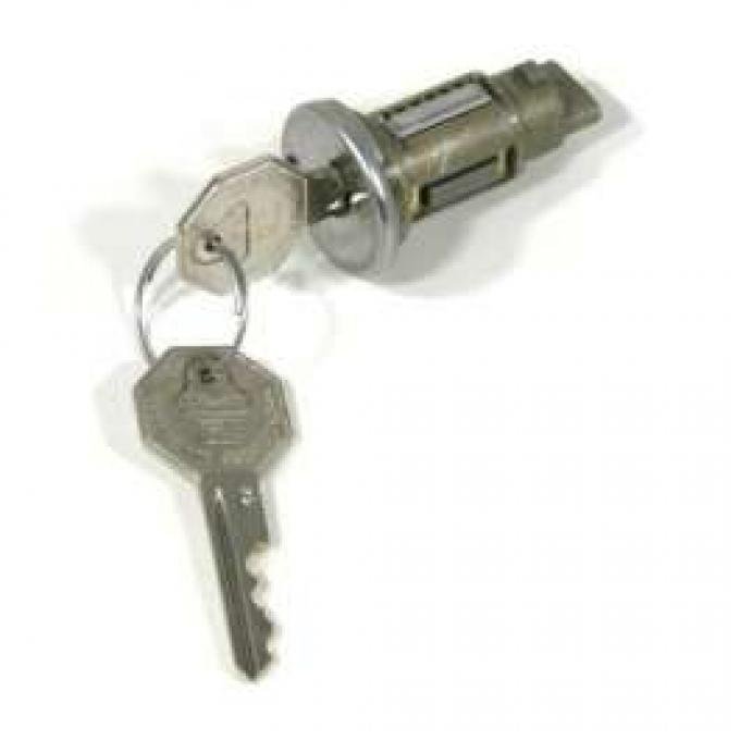 El Camino Ignition Lock & Key Set, Original Style Keys, 1966-1967