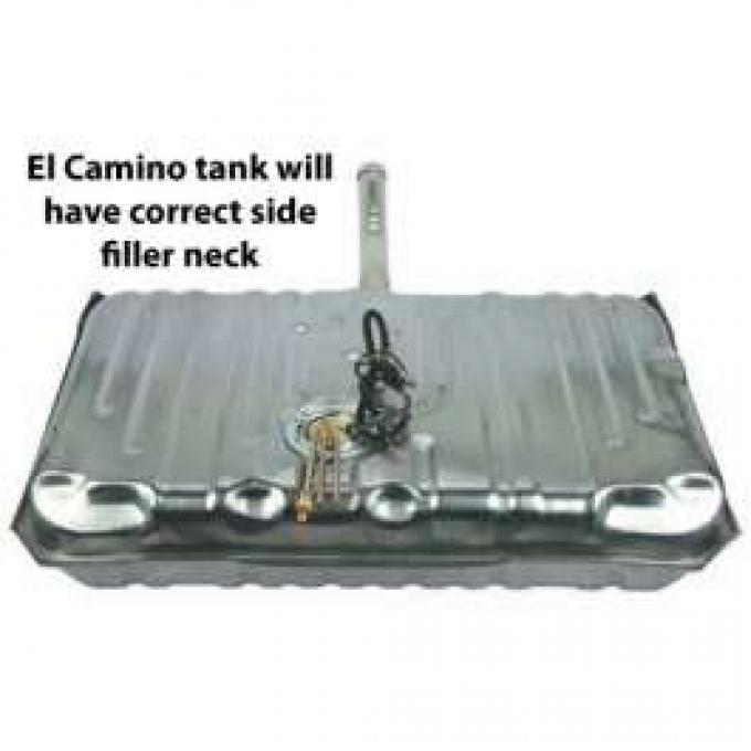 El Camino EFI Converted Fuel Tank, 17 Gallon, With Evaporation Emission Control (EEC), 1971-1972