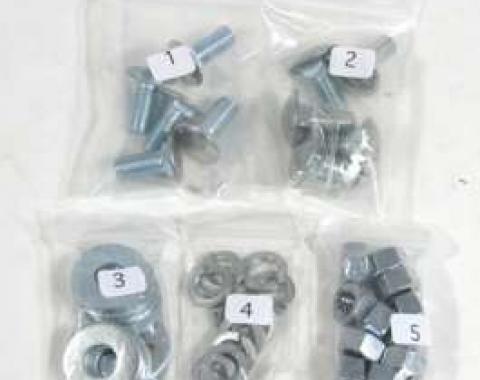 El Camino Bumper Bolt Kits Front & Rear, 40 Pieces, 1964