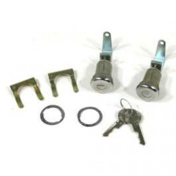 El Camino Door Locks, Original Style Keys, 1959-1960