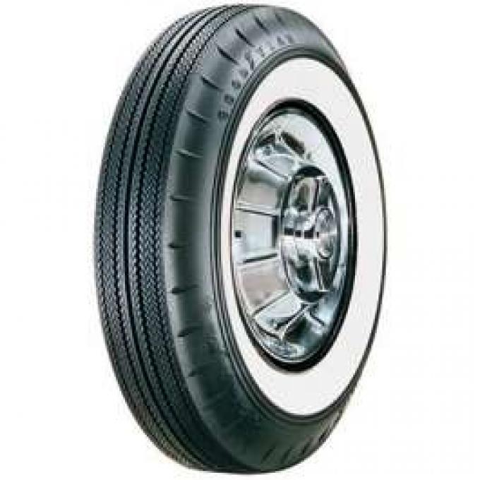 El Camino Tire, 8.00/14 With 2-1/4 Wide Whitewall, Goodyear, 1959-1960