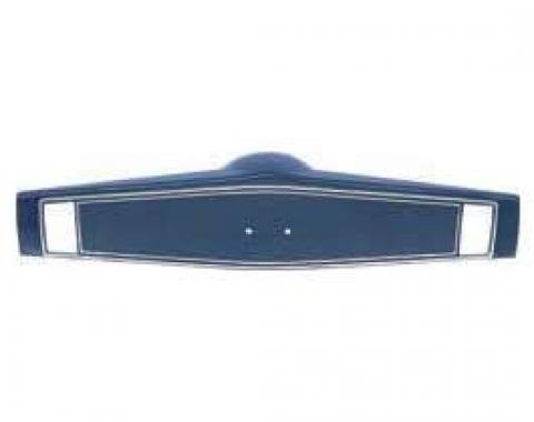 El Camino Steering Wheel Shroud, Two Button, Dark Blue, 1969-1970