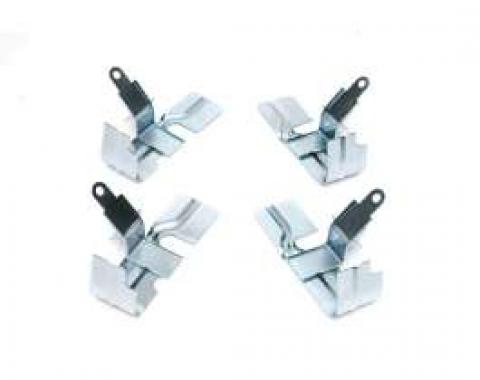 El Camino Spark Plug Wire Heat Shield Set, Small Block, 1959-60