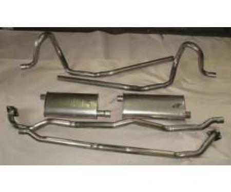 El Camino Exhaust, Aluminized, 396c.i. High Performance, Dual, 1965-1969