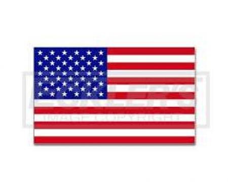 El Camino American Flag Decal