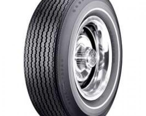 El Camino Tire, F70/14 White Stripe, Goodyear Speedway Wide Tread Bias Ply, 1967-1968