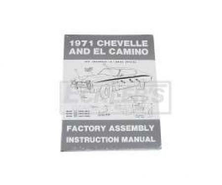 El Camino Factory Assembly Manual, 1971