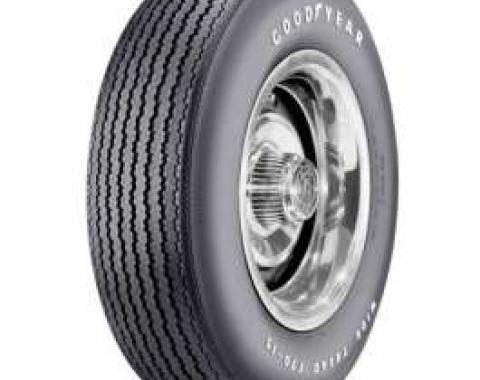 El Camino Tire, F70/14 With Raised White Letters, Goodyear Speedway Wide Tread Bias Ply, 1967-1968