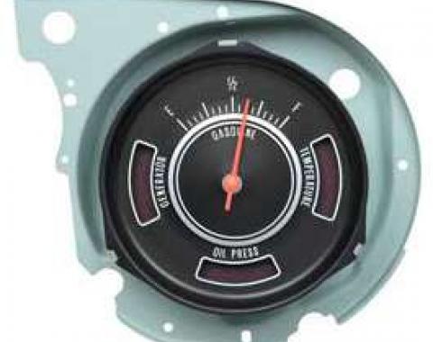 El Camino Fuel Gauge, With Standard Dash, 1969