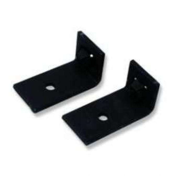 El Camino Header Panel To Grill Brackets, Upper, 1969