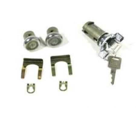 El Camino Ignition & Door Lock Set, Later Style Keys, 1969-1978