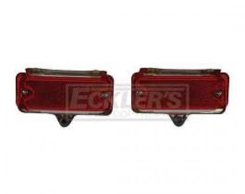 El Camino Reflector Lens And Housing, Rear Bumper, 1969-1972