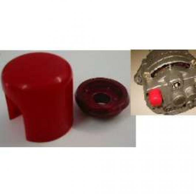 El Camino Alternator Rear Boot, Red, 1964-1975