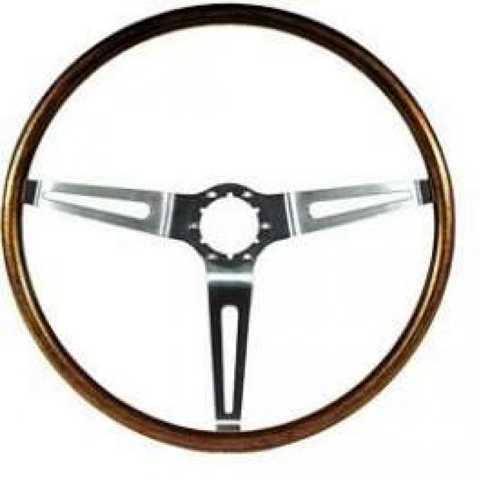 El Camino Steering Wheel, Simulated Walnut Wood, 1967-1968