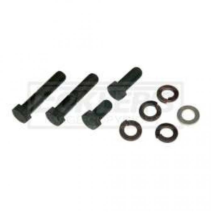 El Camino Air Conditioning Compressor Fasteners, Brace To Intake, 396, 1966