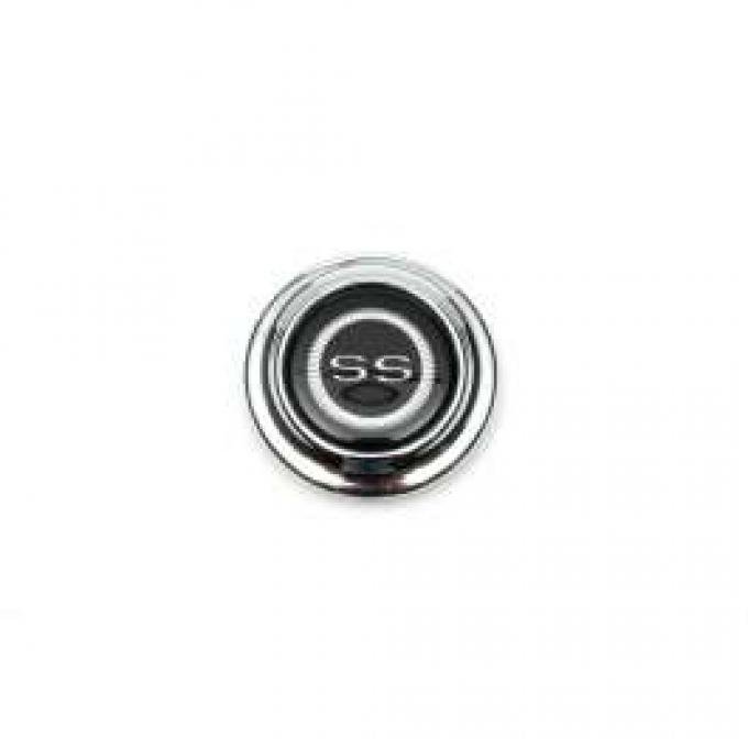 El Camino Steering Wheel Horn Cap Emblem, Super Sport, 1967