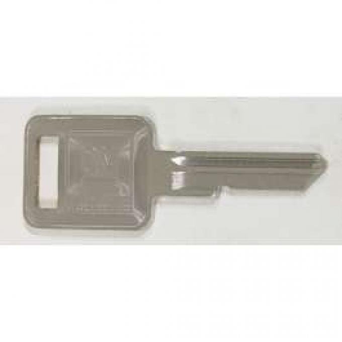 El Camino Key Blank, Ignition And Door, Square Head, 1972