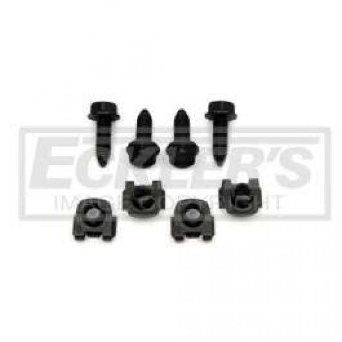 El Camino Front Lower Shock Mounting Fasteners, 1968-1977