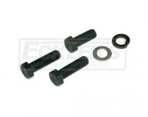 El Camino Air Conditioning Compressor Brace Fasteners, Small Block At Intake, 1970-1971