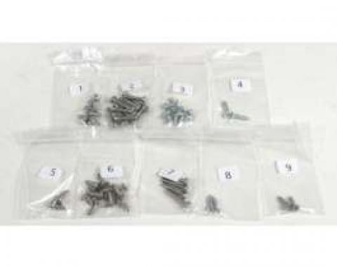 El Camino Exterior Screw Kits 52 Screws, 1960