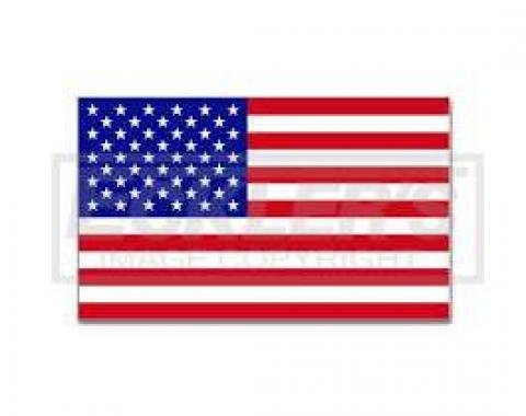 El Camino American Flag Decal