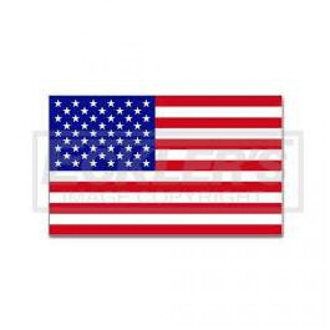 El Camino American Flag Decal