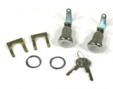 El Camino Door Locks, Original Style Keys, 1959-1960