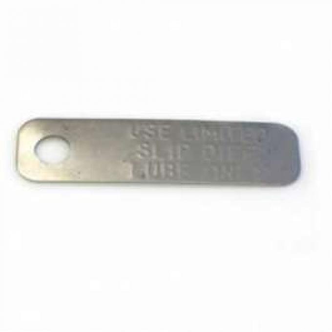 Differential Metal Positraction Tag, 1964-1983