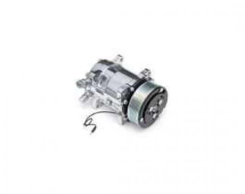 El Camino Air Conditioning Compressor, Polished, Sanden 508/134A, 1959-1987