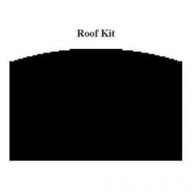 El Camino Acoustic Insulation Kits Roof Kit, 1973-1977