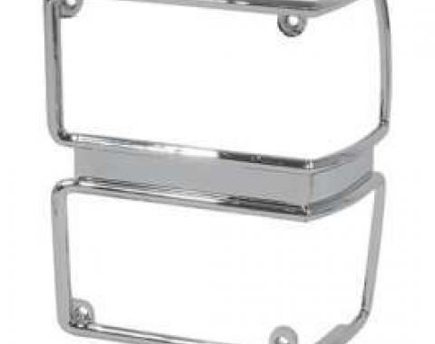 El Camino Parking Light Bezel, Left, 1971