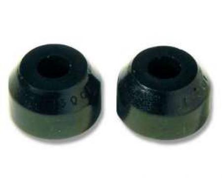 El Camino Tie Rod End Boots, Urethane, Black, 1959-1987