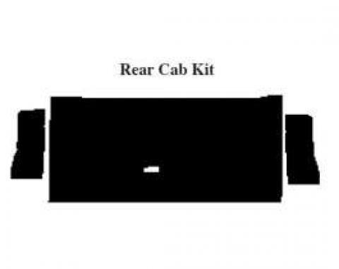 El Camino Acoustic Insulation Kits Rear Cab Wall Kit, 1964-1967