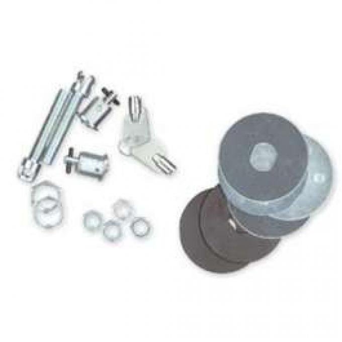 El Camino Hood Lock Kit, Universal, Complete, 1959-1987