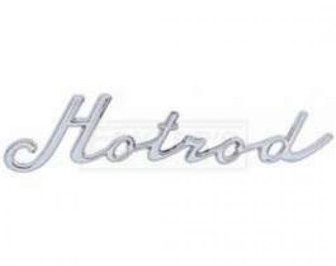 El Camino Hotrod Script Emblem, Chrome, 1959-1987