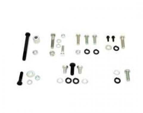 El Camino Heater & Air Conditioning Fastener Kit, Small Block On Engine With Smog, 1967