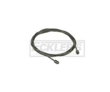 El Camino Parking Brake Cable, Intermediate, With TH350 Or Manual Transmissions, Stainless Steel, 1964-1967