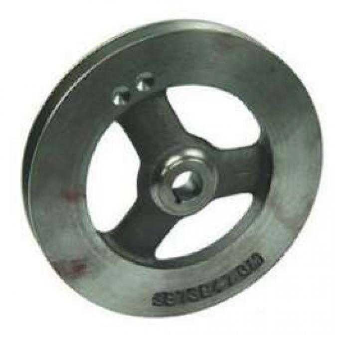 El Camino Power Steering Pump Pulley, Big Block With Special High Output, Single Grove, 1965-1968