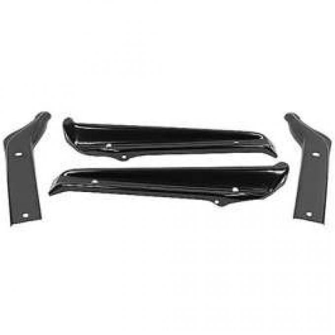 Redline Restomotive® Chevelle 65 Ft. Bumper Brackets, 4pcs/Set LG-00-2241-A