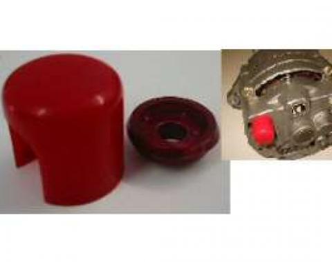 El Camino Alternator Rear Boot, Red, 1964-1975