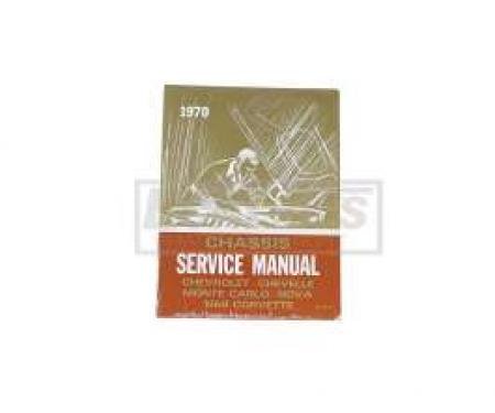 El Camino Service Shop Manual, 1970