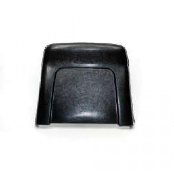 El Camino Bucket Seat Backs, Black, 1968