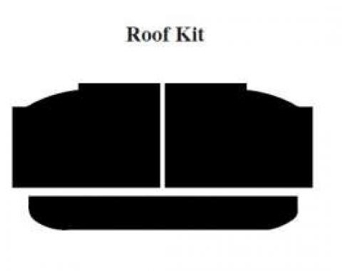 El Camino Acoustic Insulation Kits Roof Kit, 1959-1960