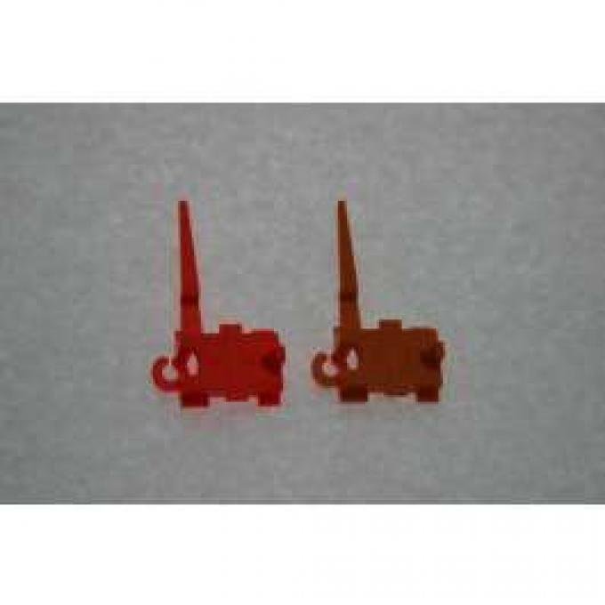 El Camino Shift Indicator Pointer, Auto With Gauges, Fire Red, 1978-1987