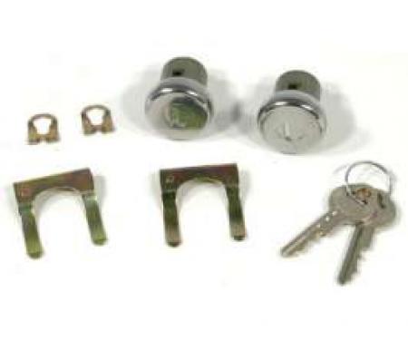 El Camino Door Lock & Keys, Original Style Keys, 1964-1966